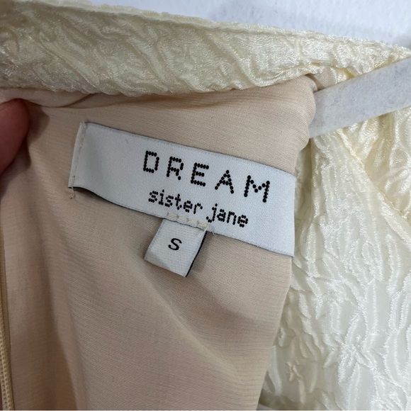 Sister Jane DREAM Mariana Contrast Mini Dress Gold Small - Picture 9 of 9